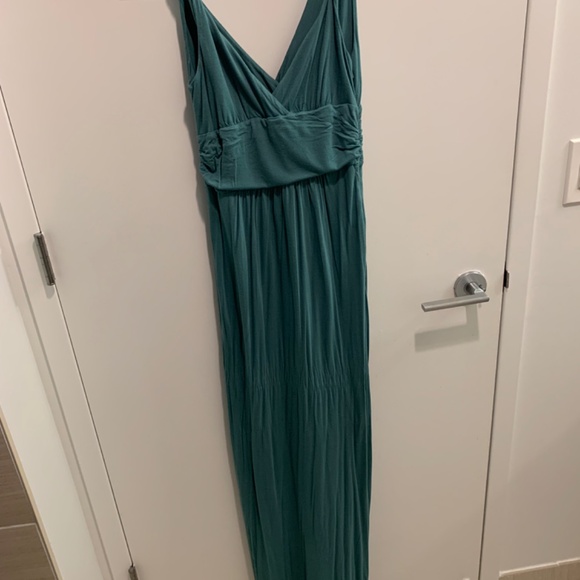 J. Crew Women’s Seafoam Green Maxi Dress Size 4 - Picture 2 of 5